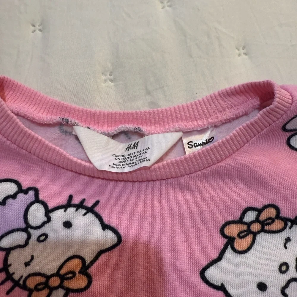 H&M Sanrio Hello Kitty Matching Leggings and Sweatshirt Size 5T